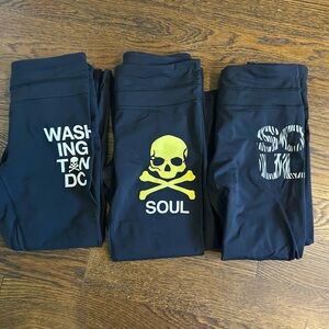 Lululemon x soul cycle leggings (bundle of 3)